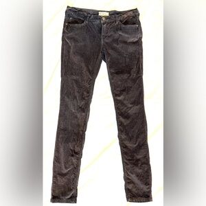 FREE PEOPLE Black Corduroy Jeans